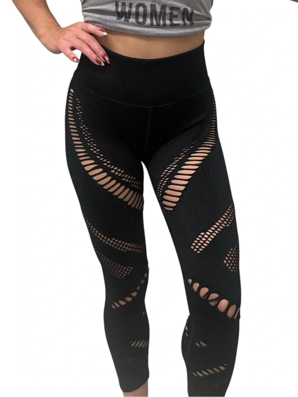 Alo seamless 3/4 leggings